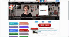 Desktop Screenshot of lit.ie