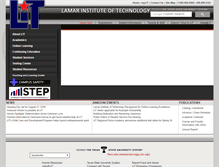 Tablet Screenshot of lit.edu
